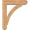 Ekena Millwork Thorton Craftsman Smooth Bracket w/ Offset Brace, Western Red Cedar, 7 1/2"W x 32"D x 38"H BKT0806X32X38THR04SWR - alternate 2